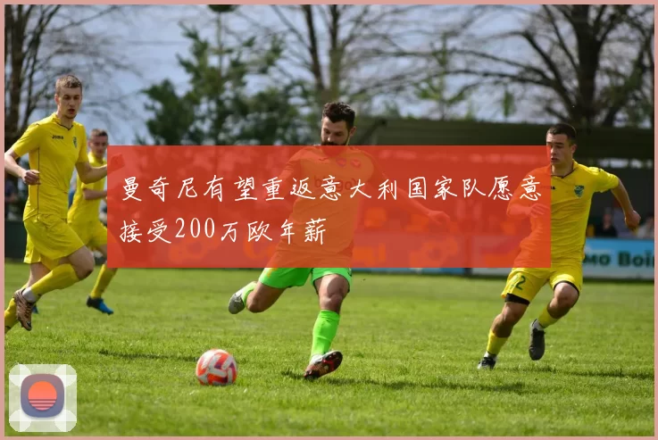 曼奇尼有望重返意大利国家队愿意接受200万欧年薪